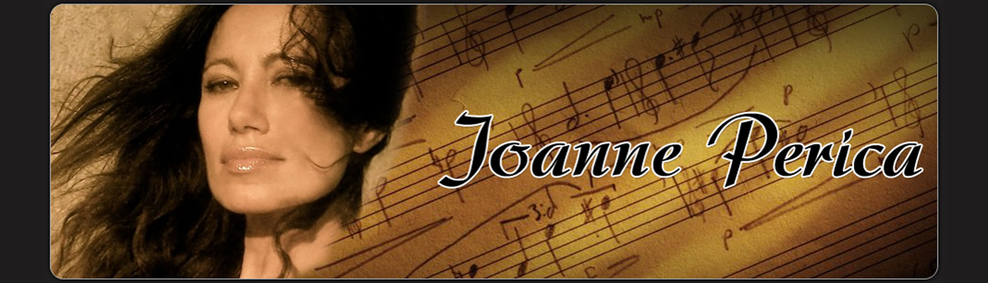 Joanne Perica with Music Notes